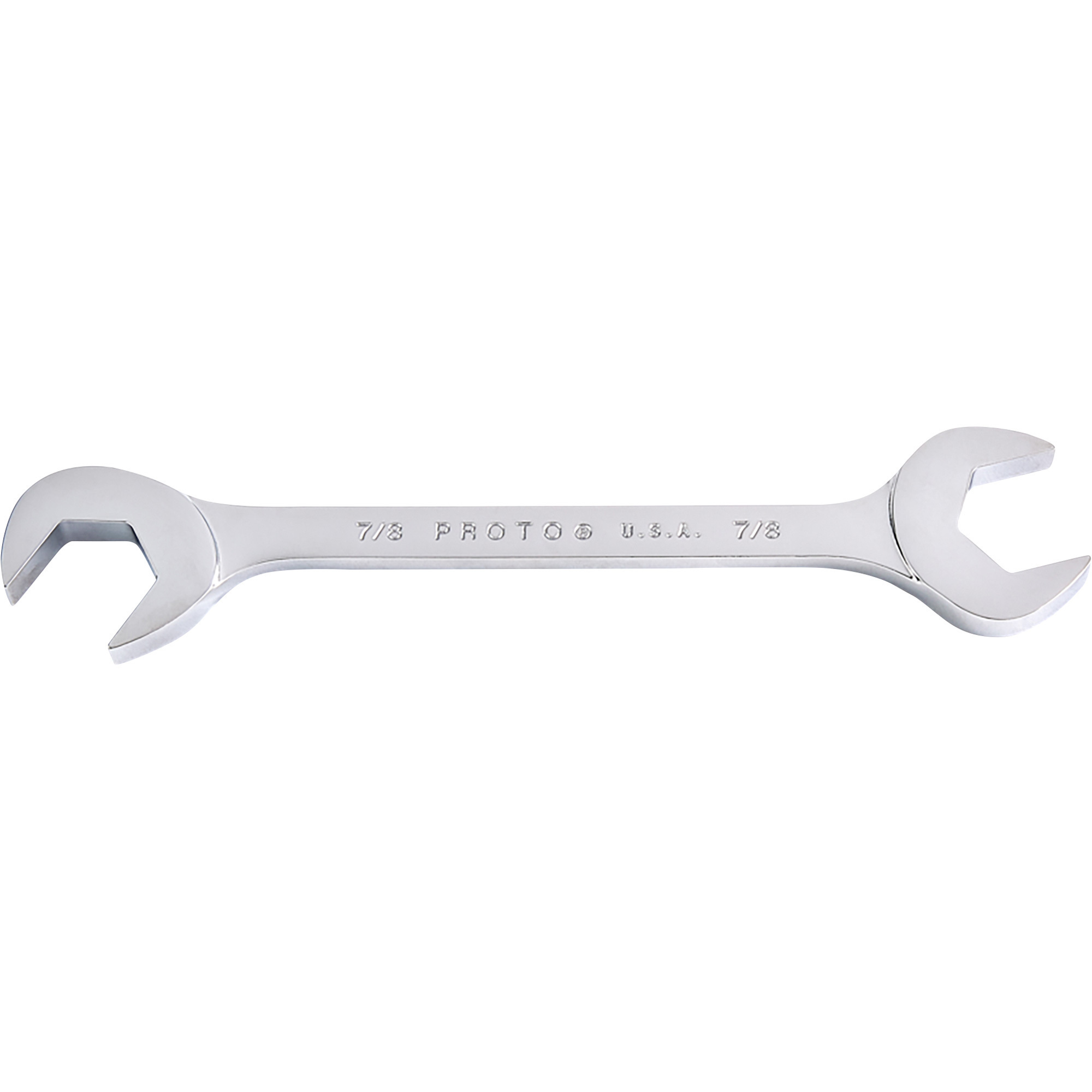 Proto Double Open End Angle Wrench, 7/8in., Full Polish, Model# J3128